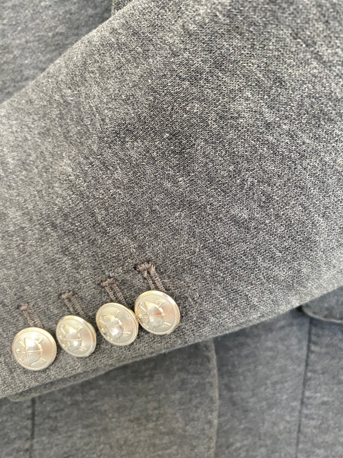 Ralph Lauren blazer med emblem grå
