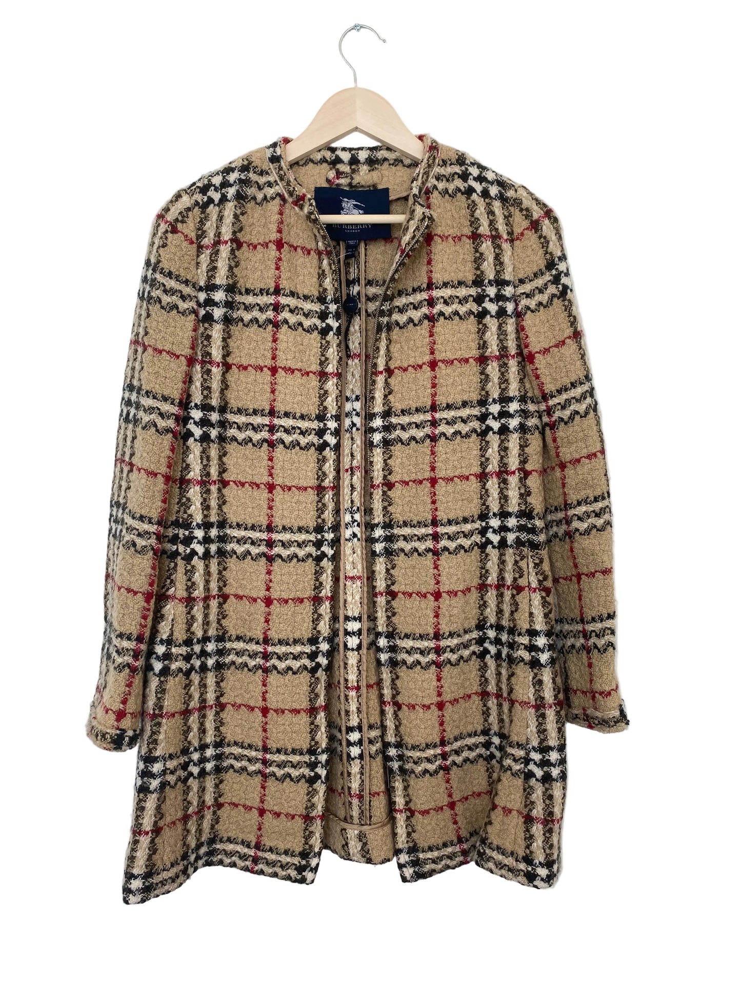 Burberry ullkåpe Nova Check