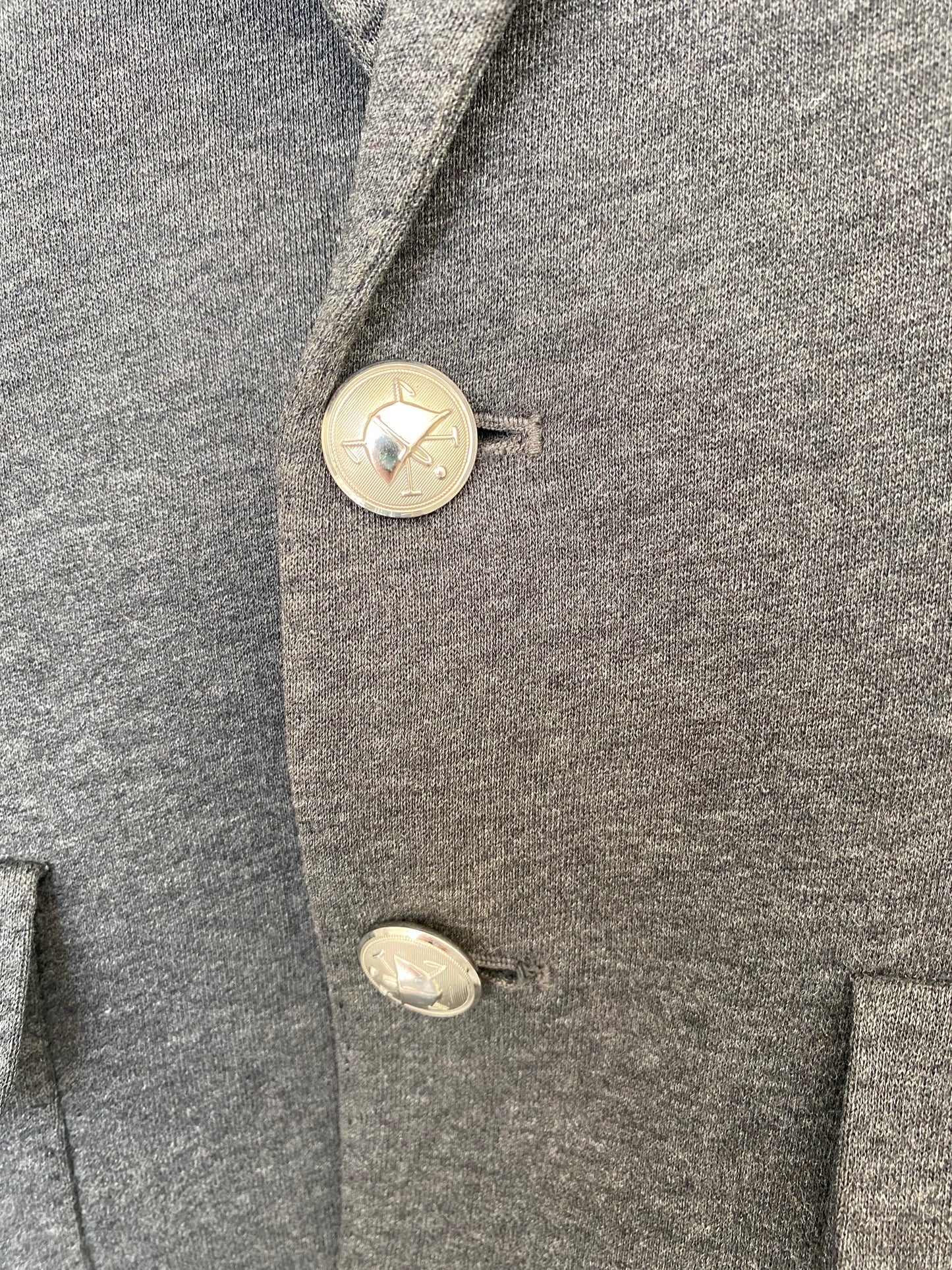 Ralph Lauren blazer med emblem grå